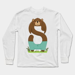 Bear Eight Long Sleeve T-Shirt